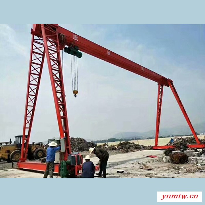 电动龙门吊 现货出售 可加工定制 运行平稳 起重量大 门式起重机图8