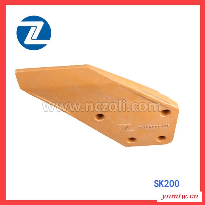 神钢挖掘机配件 SK200耐磨刀角板 边齿 精密铸造图2