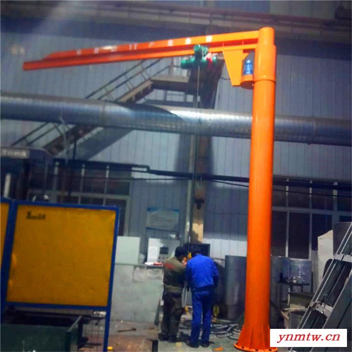 立柱式电动悬臂吊 结构合理拆卸简单好操作 可定制加工悬臂起重机图6