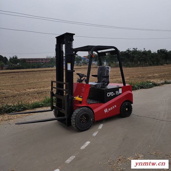 CPD-20电动叉车 新能源电瓶搬运车 四轮座驾式液压助力堆高车 2吨电动叉车图4