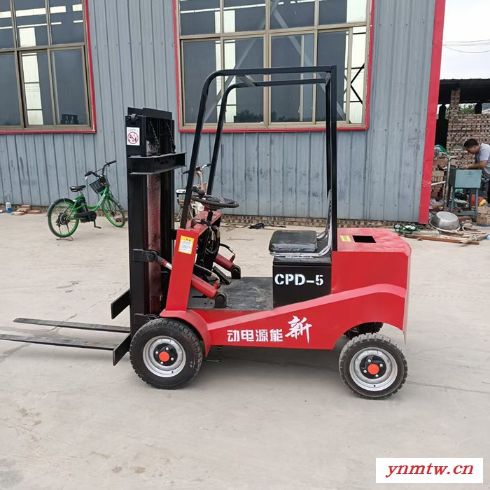 CPD-20电动叉车 新能源电瓶搬运车 四轮座驾式液压助力堆高车 2吨电动叉车图5