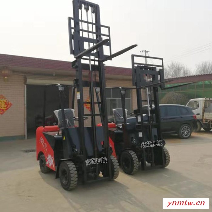 四轮叉车小型1吨1.5吨2吨座驾液压式仓储搬运车装卸举高叉车全电动堆高车图3