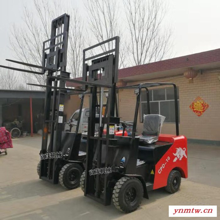 四轮叉车小型1吨1.5吨2吨座驾液压式仓储搬运车装卸举高叉车全电动堆高车图4