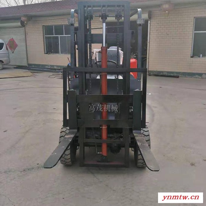 四轮叉车小型1吨1.5吨2吨座驾液压式仓储搬运车装卸举高叉车全电动堆高车图1
