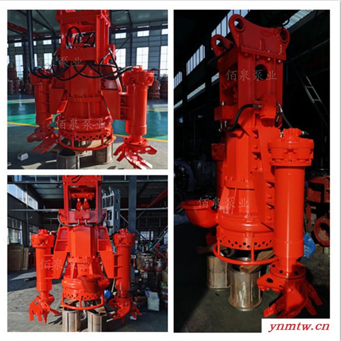 清淤工程用浓浆泵 挖掘机上带的液压渣浆泵 无级变速液压尾砂泵图8