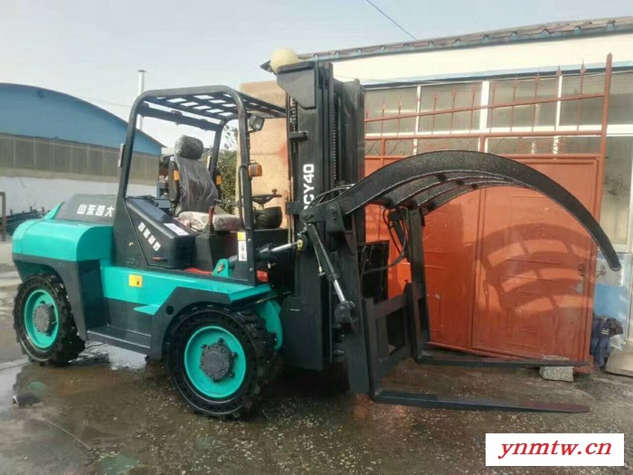 山东凯大30型 交接式四驱越野叉车，建筑装卸图5