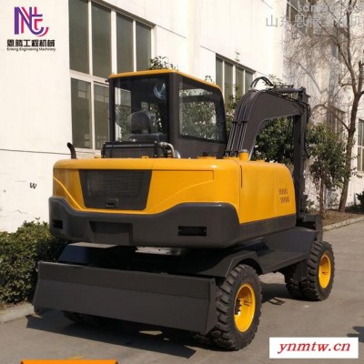 小型轮式挖掘机 70轮式挖掘机 NT-LW875轮式挖掘机