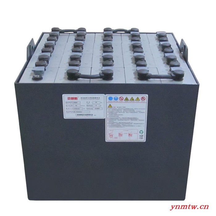 力至优叉车FBC20蓄电池VSDX400M 厂家NICHIYU电动叉车重电瓶48V专用 力至优叉车电瓶图5