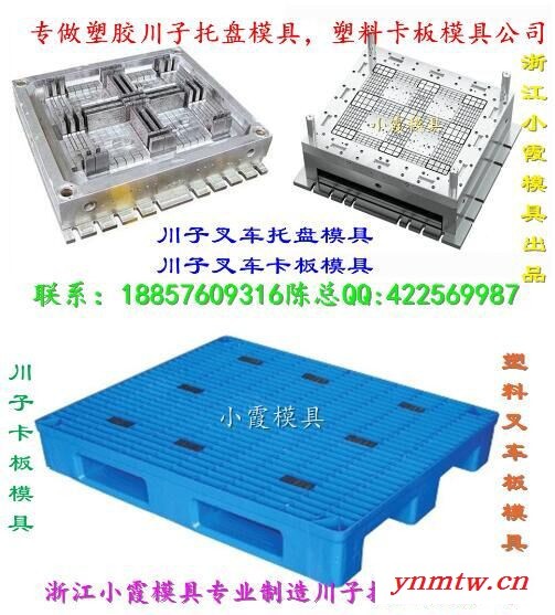 台州做注射叉车川字卡板模具生产图6
