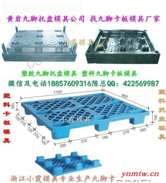 台州做注射叉车川字卡板模具生产图7