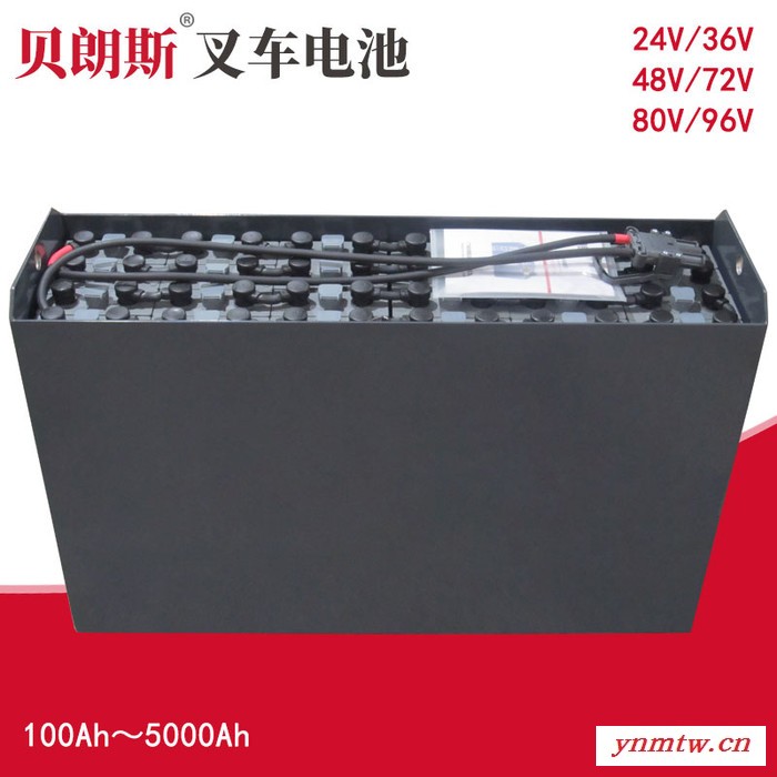 3PZS420电动叉车蓄电池参数表 海斯特R1.4座驾式前移叉车铅酸电瓶品牌图2