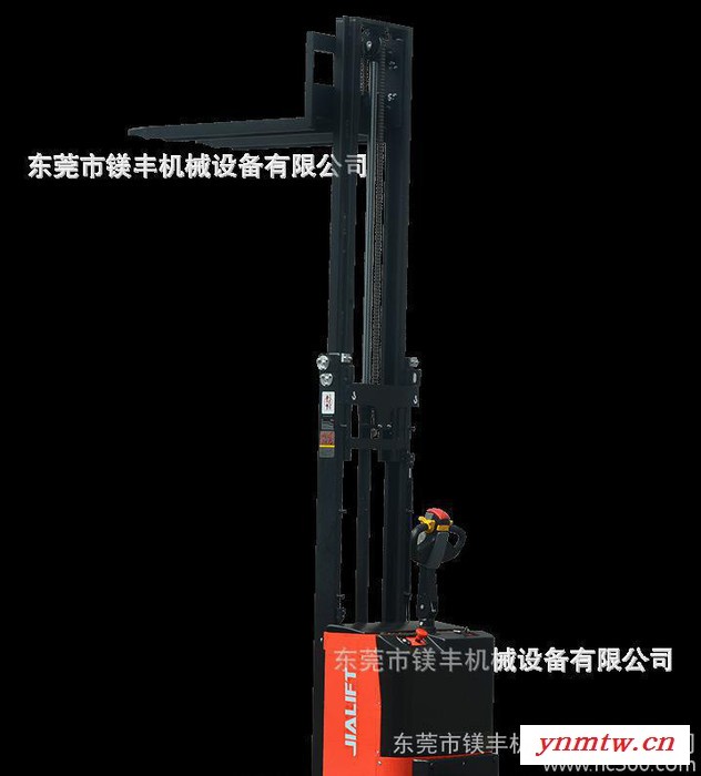 CL1016加力全电动液压托盘堆垛升降装卸叉车 窄叉  机械转向图2