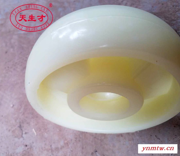 厂家销售工业手动100*50白PP叉车轮 100*50白PP叉车轮 白PP叉车轮