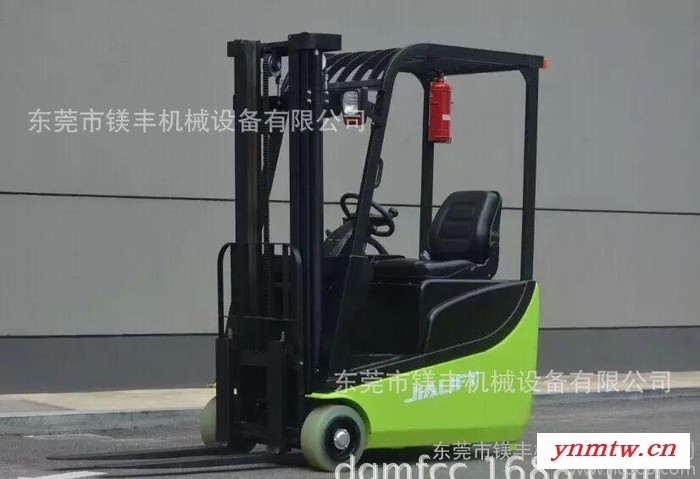 加力牌三支点平衡重式小型电动叉车1吨、1.3吨、1.5吨图2