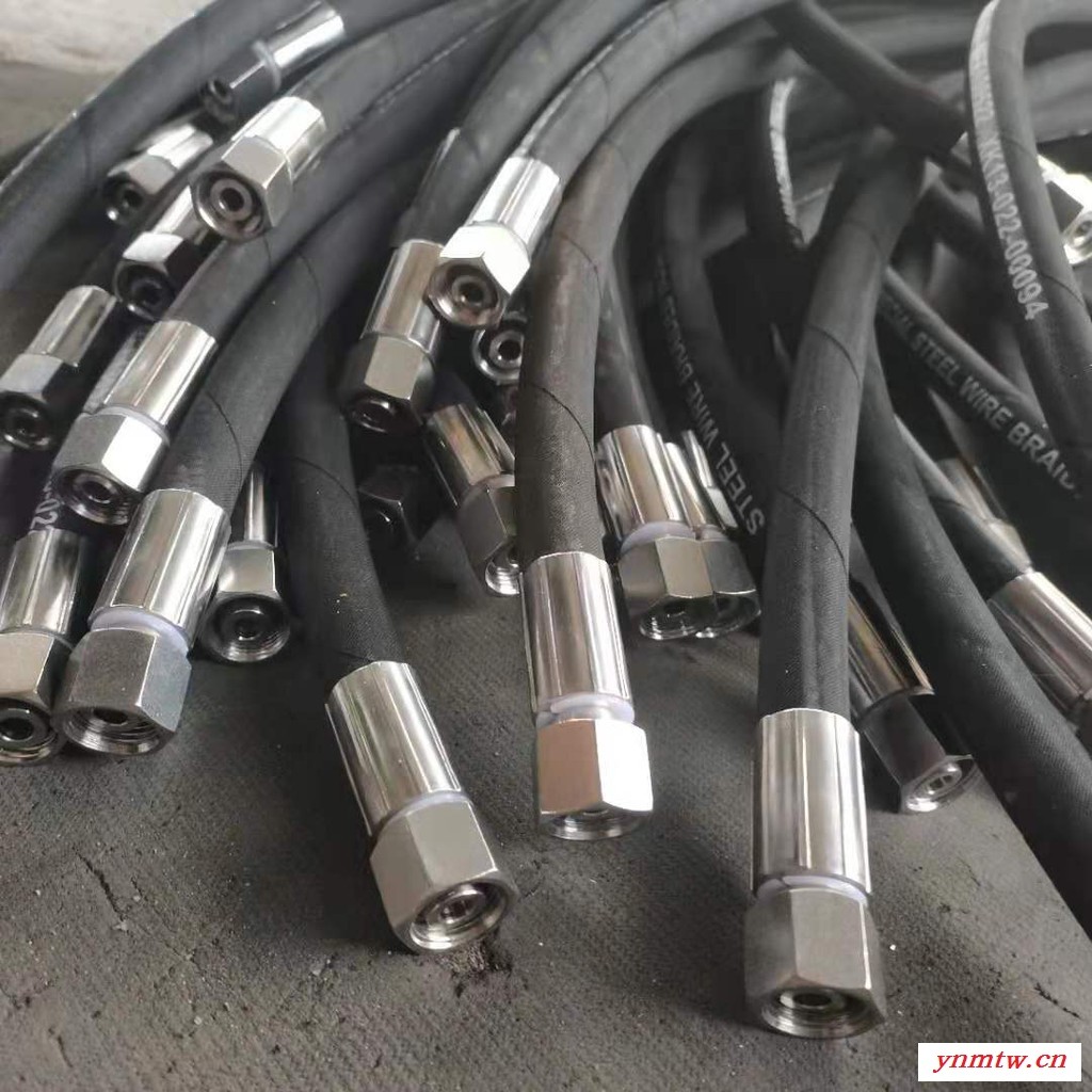 博洋 高压缠绕胶管用于挖掘机、装载机、侧翻车、液压助力、液压支架、水泥输送管、农业灌溉胶管、工程机械液压油管、海底天燃气图1