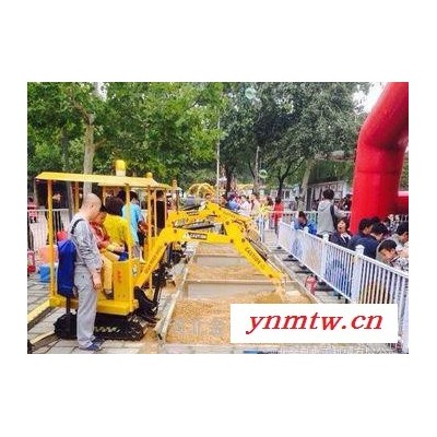 电动游乐挖掘机！可骑的游乐挖掘机！！