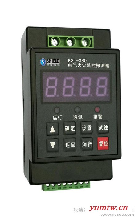 供应安盾消防KSL-380M 挂壁式主机电气火灾监控系统图3