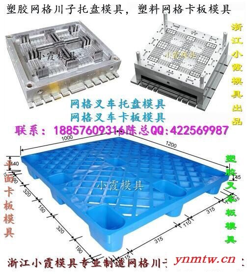 专做注射叉车九脚卡板模具公司图8