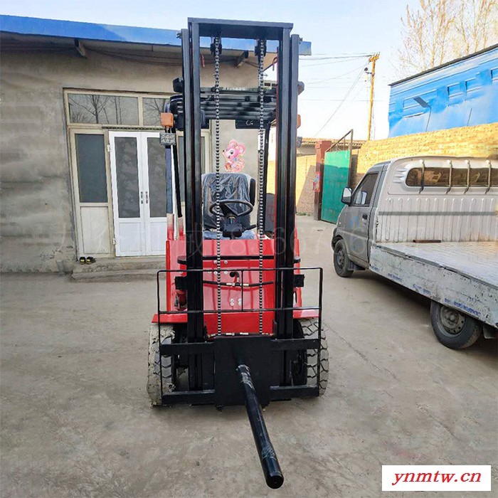 拦江 小型电动叉车 电动推高车 生产厂家图2