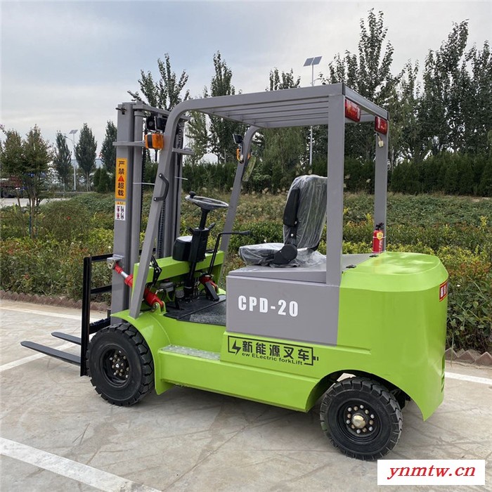 电动叉车     四轮座驾式全自动升降堆堆高车液压搬运装卸叉车图2