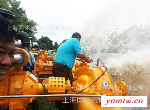 上海 高效柴油机自吸泵 建筑工地采石矿排水 紧急控水系统图2