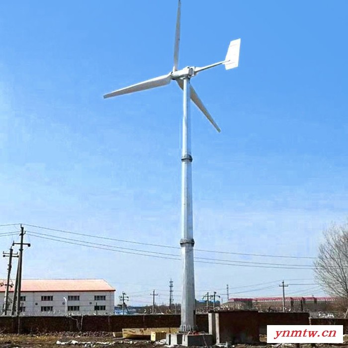 祁州市20KW风力发电机 并网风力发电机 监控系统用小型风力发电机 风机360度可旋转图7