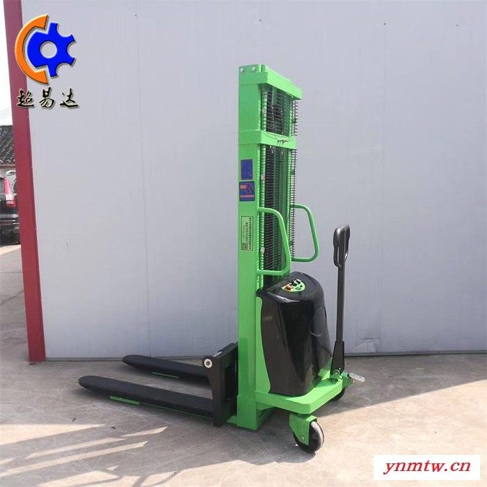 常州1吨2吨半电动堆高叉车 推高车液压升高小型电力叉车 堆垛机装卸铲车图5