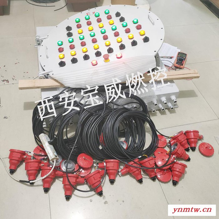 宝威燃控BWRK-12管式炉自动点火控制系统，点火监测控制柜，点火信号图4