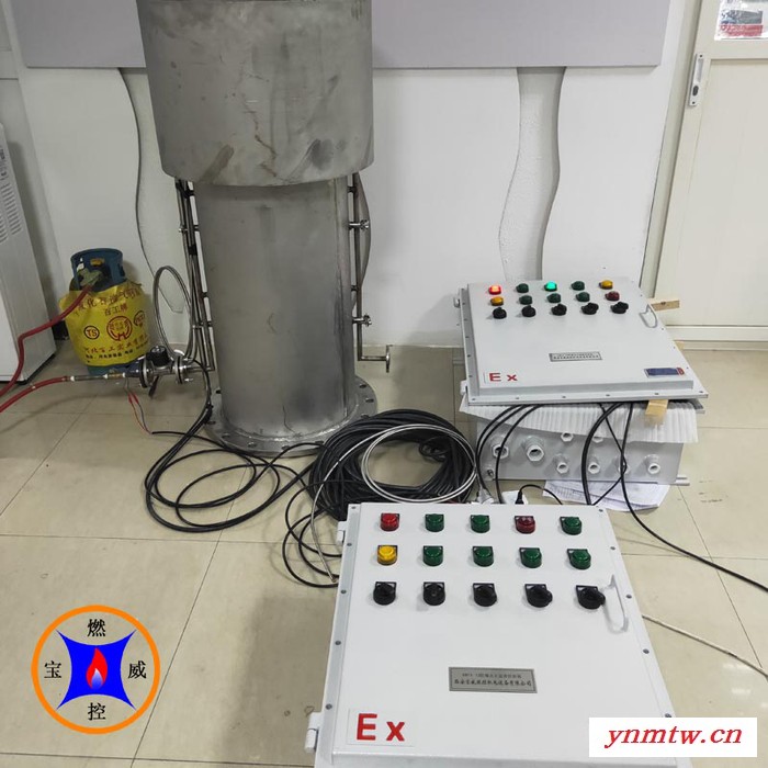 宝威燃控BWRK-12管式炉自动点火控制系统，点火监测控制柜，点火信号图3