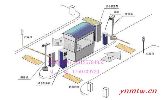 仁卡RON-DZ停车场出入控制系统 车辆身份判断智慧停车系统