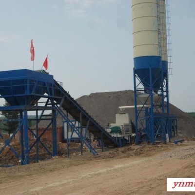 华科新型 稳定土拌和站 华科重工WBZ700吨水稳站 全自动控制系统 价格