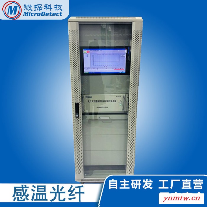 光纤光栅线形感温火灾探测器控制系统 矿用光纤光栅测温系统厂家图1