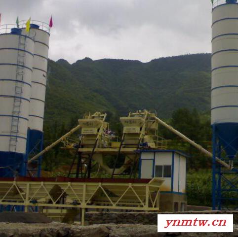 hzs50混凝土拌合站  拓泰自动混凝土搅拌站自动控制系统图3