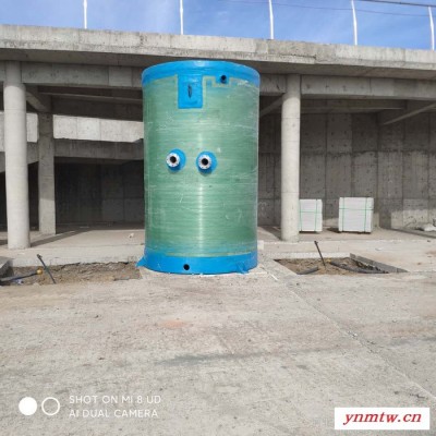 一体化污水泵站 一体化预制泵站厂家  带泵站自动化控制系统
