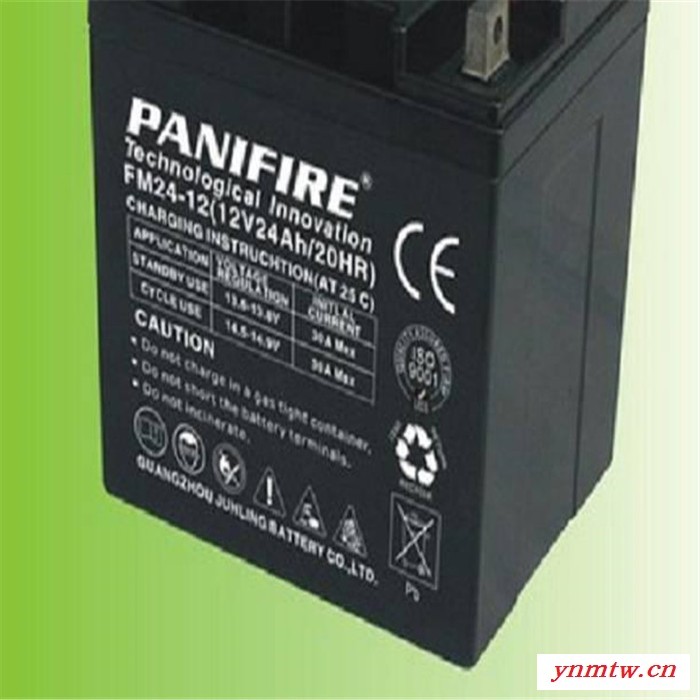 力仕顿PANIFIRE蓄电池FM100-12 自动控制系统 12V100AH 现货供应