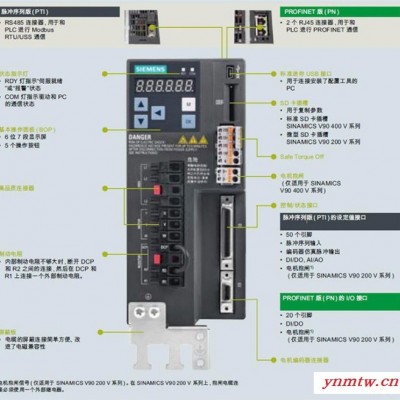 西门子电机 V90 1FL6034-2AF21-1AA1 运动控制系统 西门子代理商