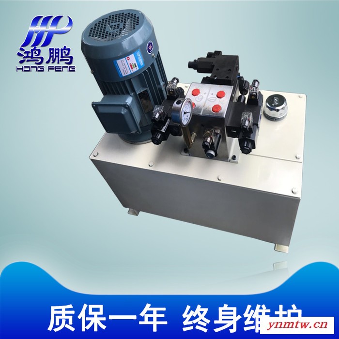 专业设计卧式液压系统 液压控制箱 3HP/VP/80L液压系统图3