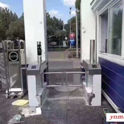 鸿运通道闸 景区智能通道闸 小区门禁闸机 车站人行通道闸控制系统