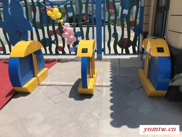 鸿运通道闸 景区智能通道闸 小区门禁闸机 车站人行通道闸控制系统图4