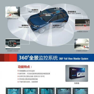 供应山行SN-360-001A车载后视监控系统