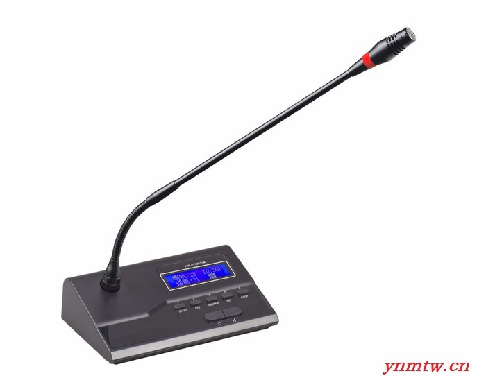 SYYP思音SY-6850 WIFI控制+讨论+表决+签到+录播+视像跟踪有线手拉手数字会议系统主控机图5