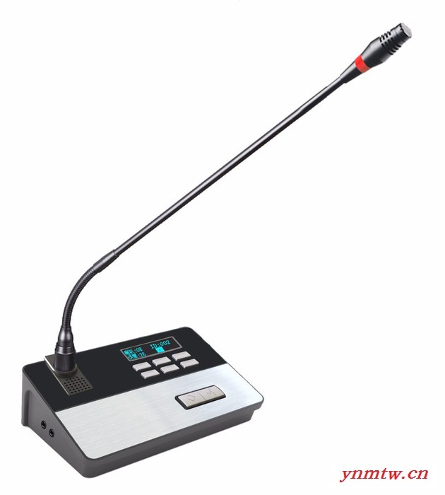 SYYP思音SY-6850 WIFI控制+讨论+表决+签到+录播+视像跟踪有线手拉手数字会议系统主控机图2
