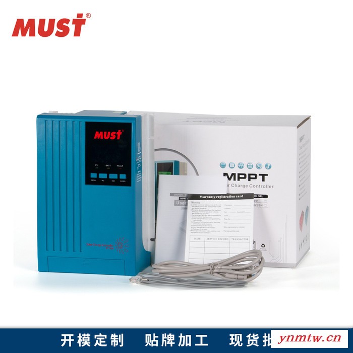 美世乐MPPT太阳能充电控制器DC60A12/24/48v自动识别系统带LCD监控PC16-6015AYXL图5