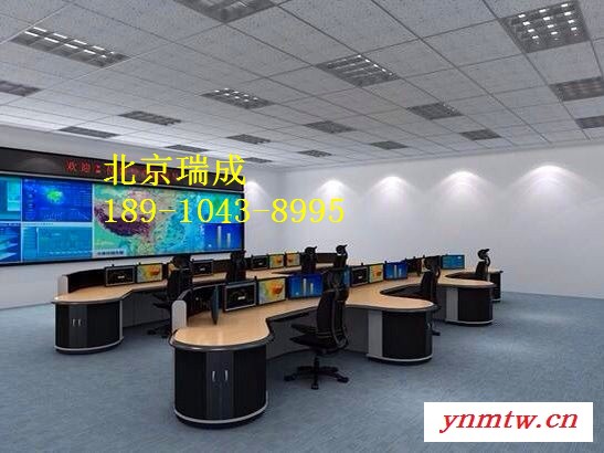 监控操作台 双联 远程无线控制台厂家 安防集成系统监控台 弧形 电力操作台图6