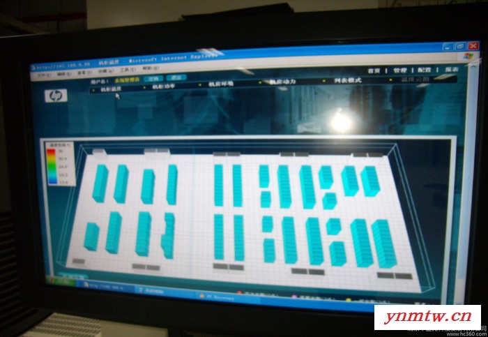 机房动力环境监控系统UPS配电子系统 并能实时显示输出电压值图3