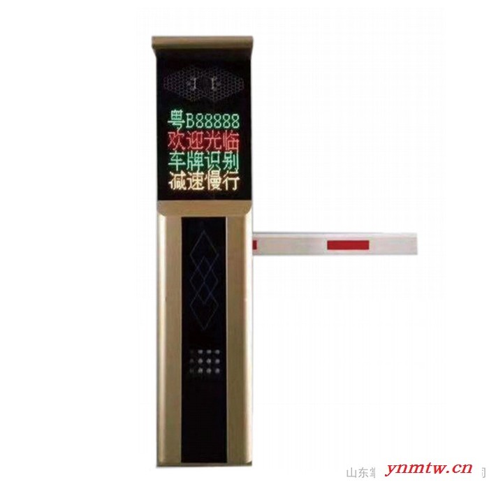 鹿晟 光敏自动控制车牌识别系统 邹平小区专用道闸 可定制 荣成车牌识别系统道闸图4