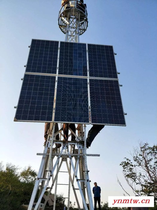 华阳风SWGD-1000W太阳能监控供电，森林防火、山洪地灾、道路视频监控等野外恶劣环境均可使用