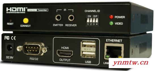 HASUS（海硕）HDMIKVM切换器AVI-HX120R HDMI高清KVMA广播系统接收端控制每一台屏幕画面图2