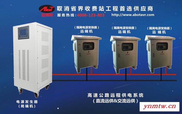湖北高速公路无线远程供电 局端机YG-S15KVA 电源转换器 电源远程控制管理系统 ETC监控电源 直流远供电源系统图5