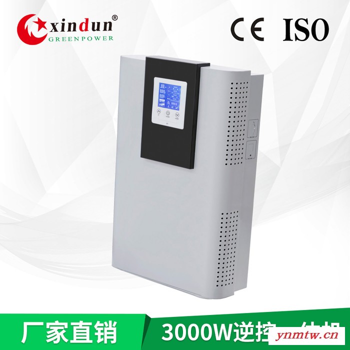 太阳能发电系统3000W 内置控制器 24V48V转220V110V逆变器 家用全自动逆控一体机图6